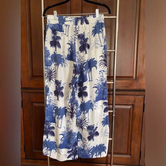 Cotton wide legged capris - Picture 4 of 5